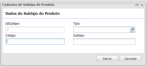 Subtipo de producto